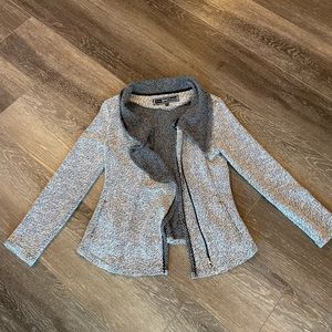 BNCI by Blanc Noir Size Medium black and white jacket